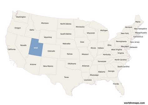 where is utah located.